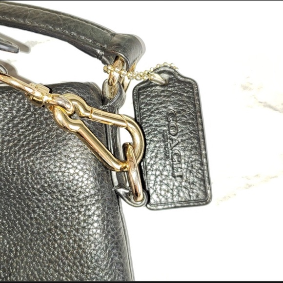 Authentic vintage bucket  Coach Pebble leather rare bag👛 - Picture 3 of 8